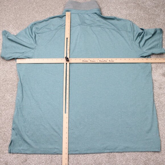 Duluth Polo Shirt Mens 3XL XXXL Green Pressure Cooker Standard Fit S/S w/ Pocket - Picture 11 of 14